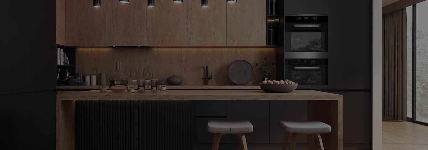 nowoczesna kuchnia na wymiar z wyspą