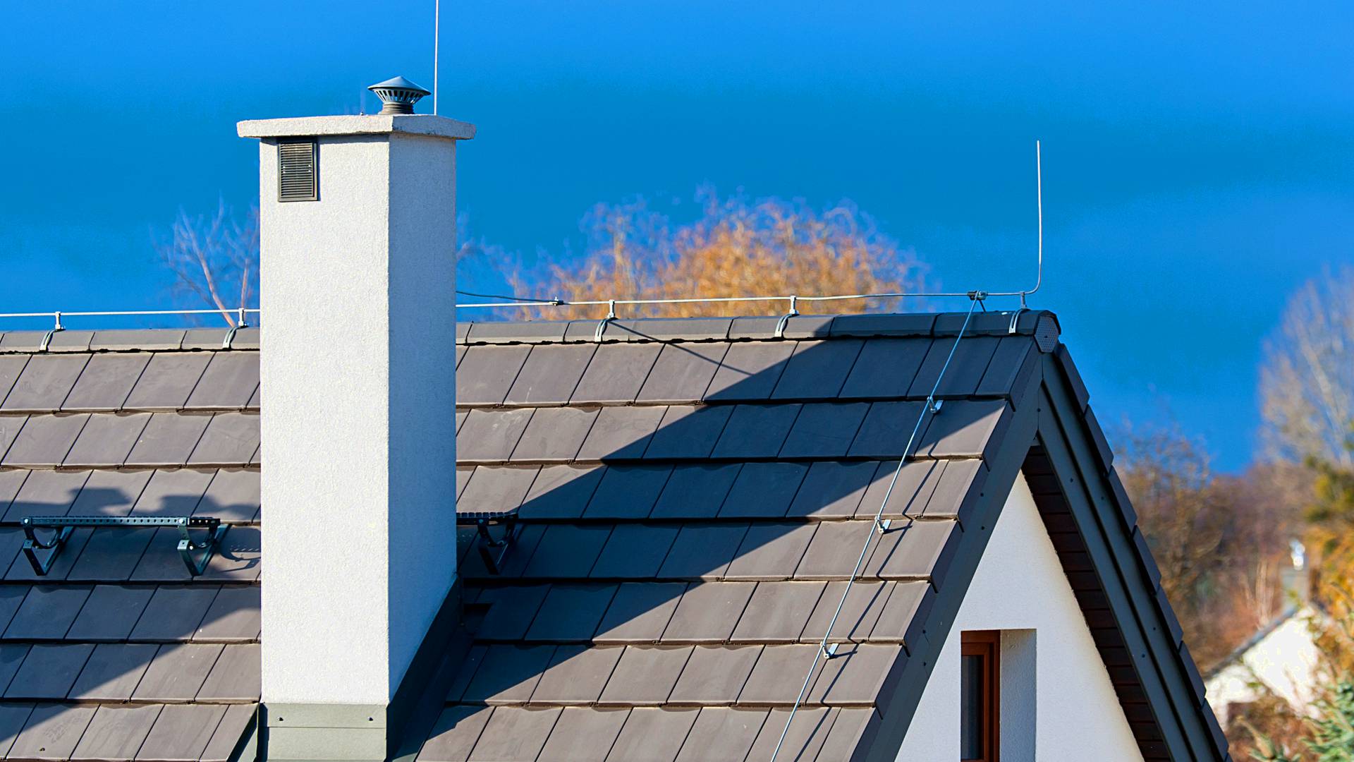 piorunochron na dachu domu jednorodzinnego -  w 2021