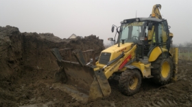 Koparka, Koparko-Ładowarka Usługi Wynajem Oława Wrocław Brzeg Dolny Śląsk