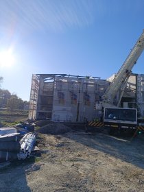 Montaż więźby dachowej