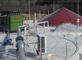 Biogazownia rolnicza wykonana na technologii BIOGAS-HOCHREITER