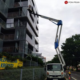 Podnośnik koszowy, zwyżka 20m i 24m, wynajem z operatorem od zaraz! Wrocław i okolice.