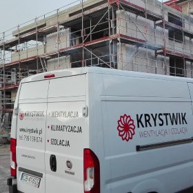 montaż wentylacji klimatyzacji rekuperacji izolacji wraz z materiałem