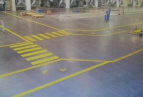 Malowanie pasów, linii, piktogramów, oznakowań