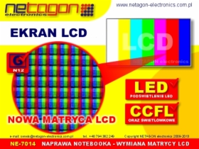 NAPRAWA LAPTOPA - WYMIANA EKRANU LCD