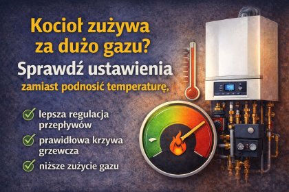 Optymalizacja pracy kotła gazowego i regulacja instalacji CO