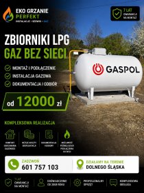 Zbiornik LPG z montażem – ogrzewanie domu bez gazu z sieci