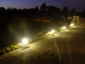 Montaż oświetlenia ogrodu