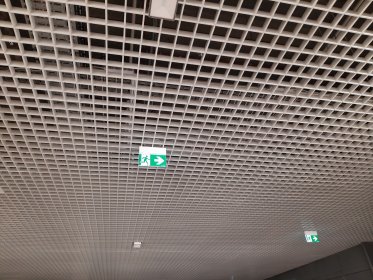 sufit rastrowy 100x100x40mm Barwa System, Hunter Douglas