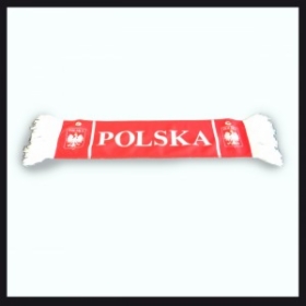 Mini szalik Polska.