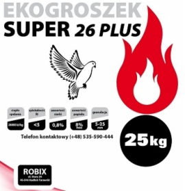 Ekogroszek workowany Super 26 Plus