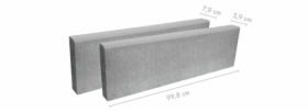 Obrzeże betonowe Libet 6cm, 8cm