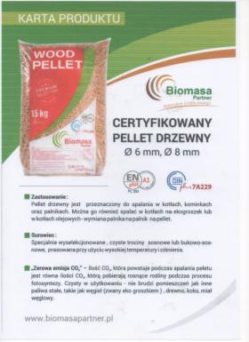 Pellet Drzewny - WOOD PELLET-Biomasa Partner
