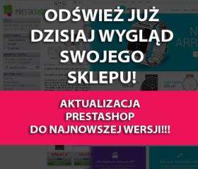 Aktualizacje sklepów opartych na PrestaShop