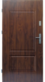 Drzwi stalowe wz. 14 z tłoczeniem pełne PREMIUM z montażem