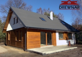 DOM DREWNIANY KONSTRUKCJA SZKIELETOWA