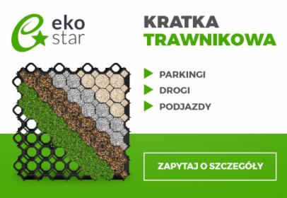 KRATKA TRAWNIKOWA DROGOWA PARKINGOWA Stella Green 50x50x5cm 400t/m2