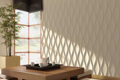 panel 3 D, panele D3 Łask Kolumna, panele ścienne D3, panele gipsowe