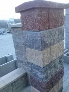 ogrodzenia łupane Kost-bet Łask Kolumna łódzkie, płoty łupane Joniec Łask