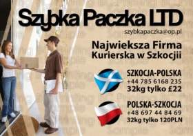 PACZKI POLSKA - ANGLIA 32 KG