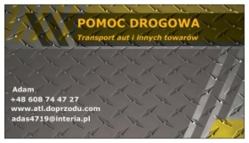 Pomoc drogowa Transport aut i innych towarów