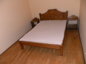 Łóżko dębowe 140x200 + materac + szafki gratis