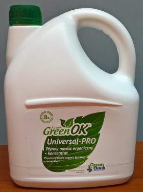 GreenOK Uniwersal-PRO użyźniacz, koncentrat humusowy 3 ltr do 30 hektarów.
