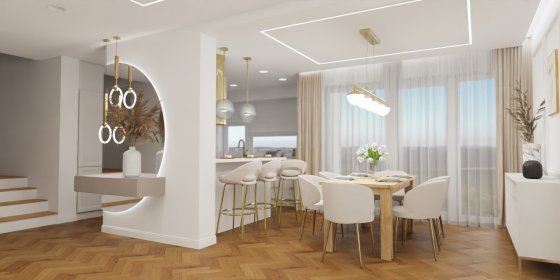 Aranżacja wnętrz - projektowanie wnętrz