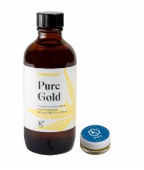 Olej konopny Kannaway Pure Gold 120 ml 1000 mg CBD