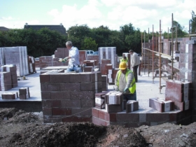 Bloczek ścienny keramzytobeton system 1-warstwowy