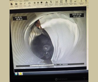 Wykonujemy inspekcje TV (monitoring) sieci kanalizacyjnej profesjonalnymi kamerami. Lokali