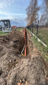 Odwodnienie z rynien oraz drenaż.