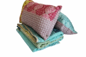 narzuta quilt-patchwork zestaw z poduszkami