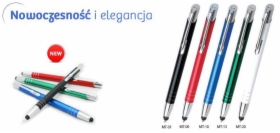 długopisy metalowe