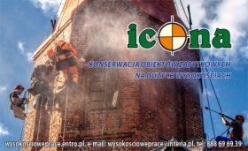 Konserwacja elewacji ceglanej - prace wysokościowe