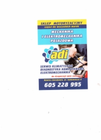 warsztat samochodowy adi sprzedaż częsci