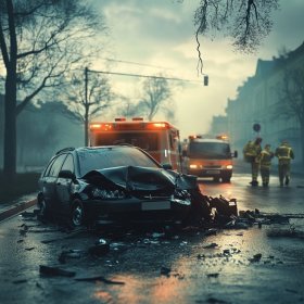 Wypadek samochodowy - dochodzenie odszkodowania z OC