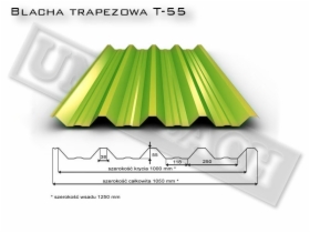 Blacha trapezowa T-55