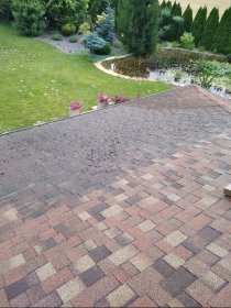 Mycie dachów i podjazdów