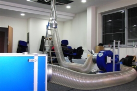 We specialize in the inspection, cleaning and disinfection of ventilation and AC systems.