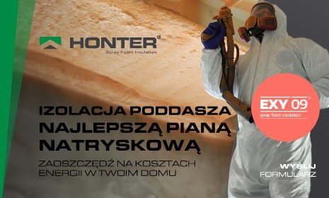 Ocieplanie i izolacja pianką PUR