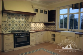 Kuchnia drewniana w angielskim stylu