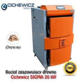 Kocioł zgazowujący drewno (Holzgaz) SIGMA 20
