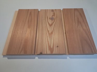 Deska elewacyjna modrzew na zakładkę