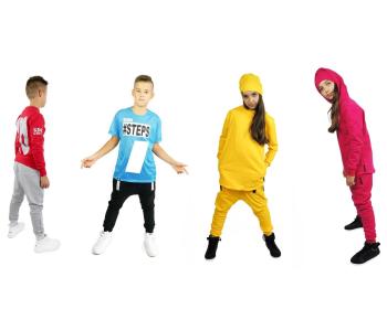 Odzież dziecięca Spodnie dresowe dziecięce baggy - Polska marka Streetwear