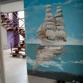 malowanie dekoracyjne, fresk, mural