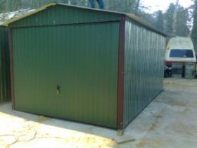 Garaż blaszany akryl wiata blaszana hale blaszane GARAZE 3x5