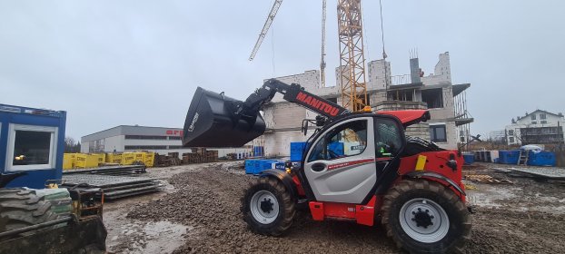 Usługi sprzętem budowlanym