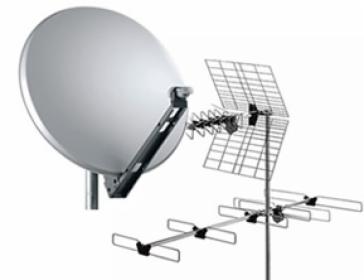 Ustawienie anteny satelitarnej lub telewizyjnej Ustawienie anteny satelitarnej lub telewizyjnej