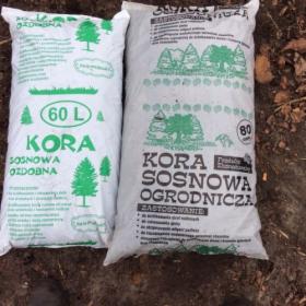 Kora sosnowa ,Ziemia ogrodnicza